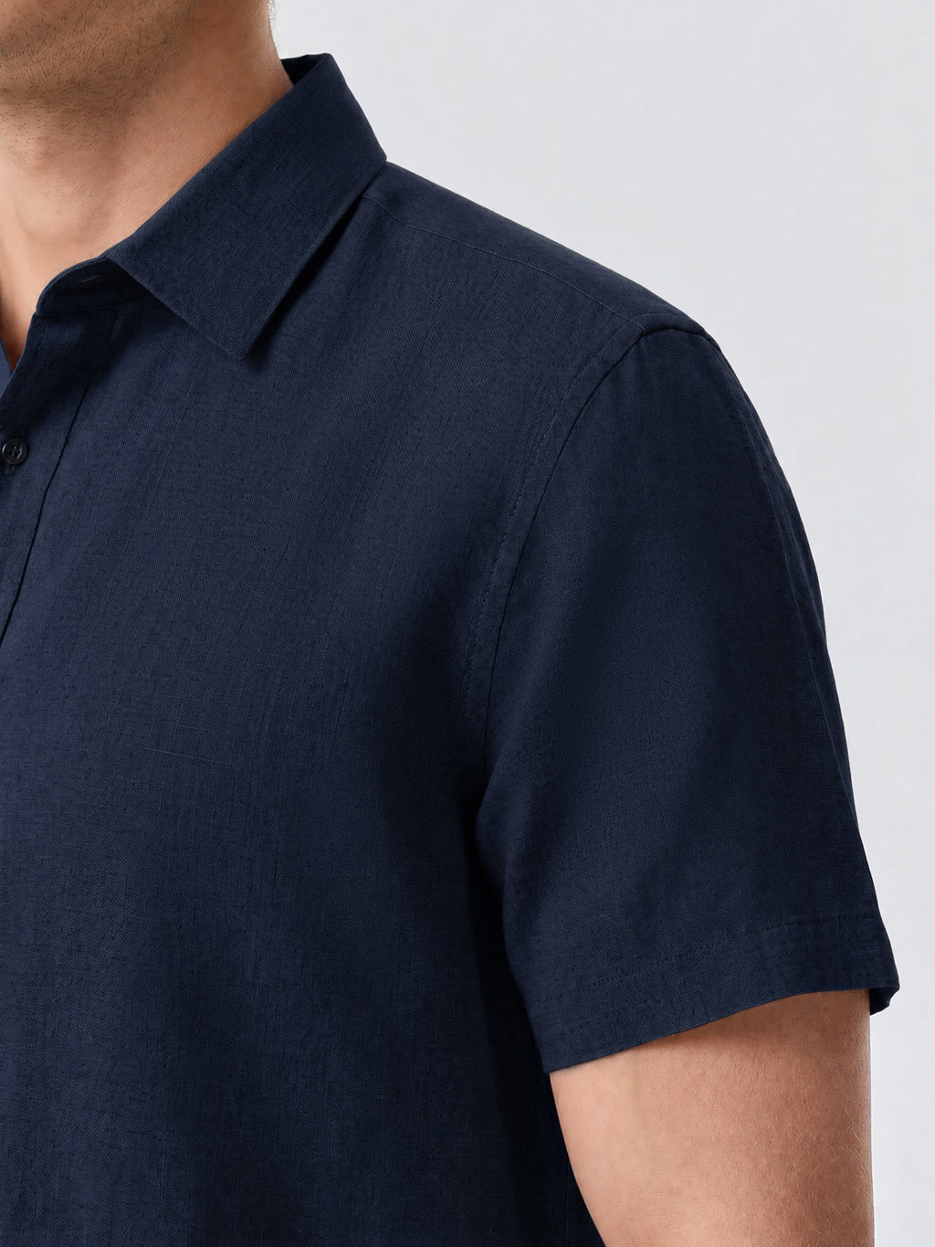 Natural Linen Polo Shirt